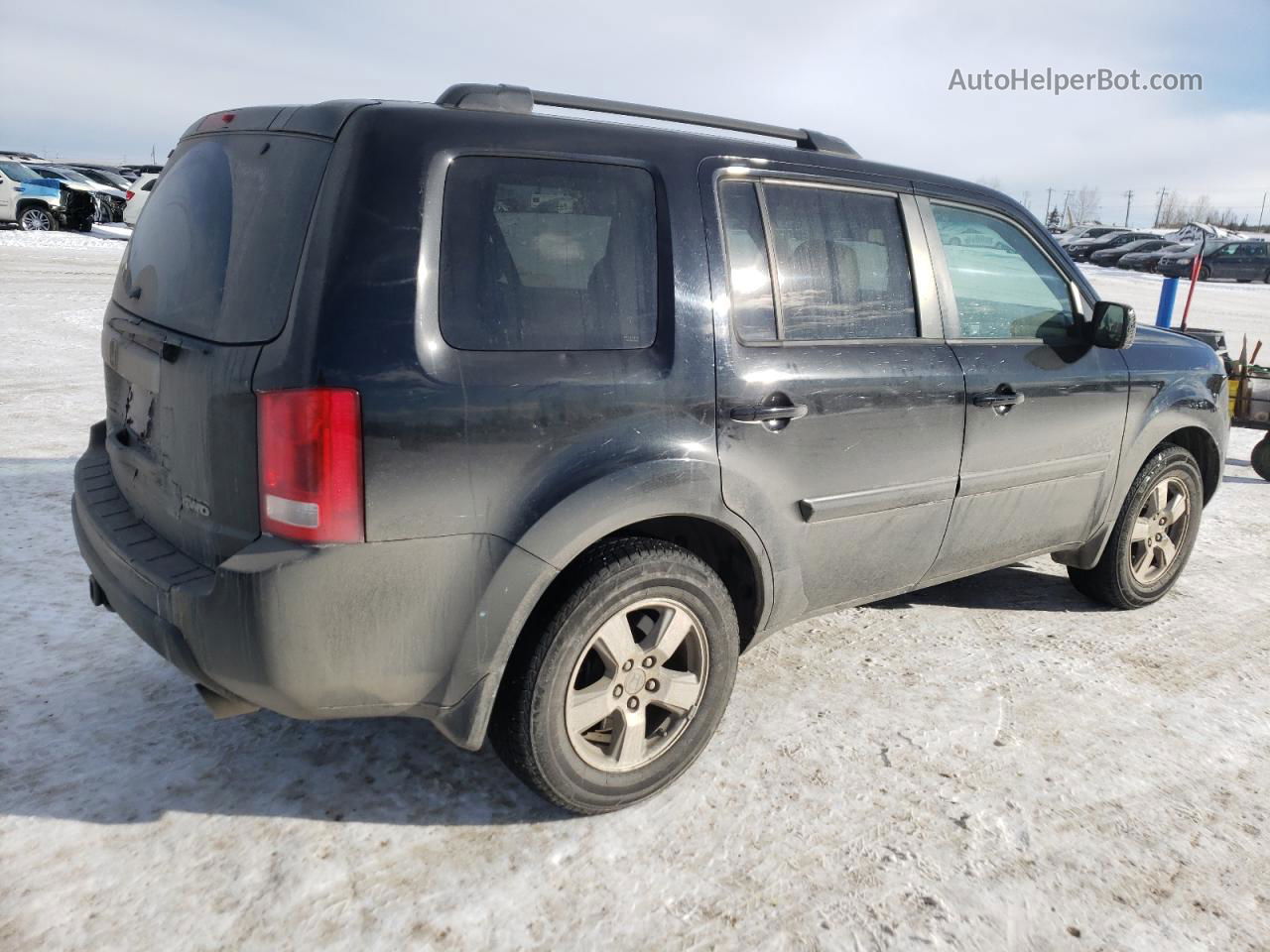 2009 Honda Pilot Exl Black vin: 5FNYF48509B501297