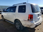 2009 Honda Pilot Exl White vin: 5FNYF48519B038117