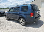 2009 Honda Pilot Exl Синий vin: 5FNYF48519B047108