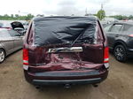 2009 Honda Pilot Exl Burgundy vin: 5FNYF48529B006809