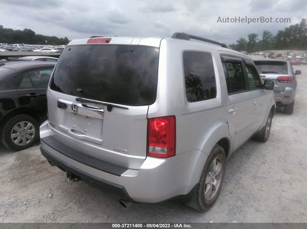 2009 Honda Pilot Ex-l Silver vin: 5FNYF48529B031824