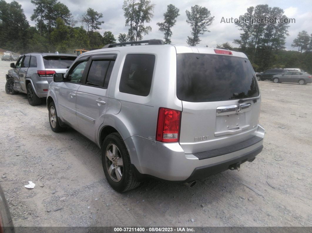 2009 Honda Pilot Ex-l Silver vin: 5FNYF48529B031824