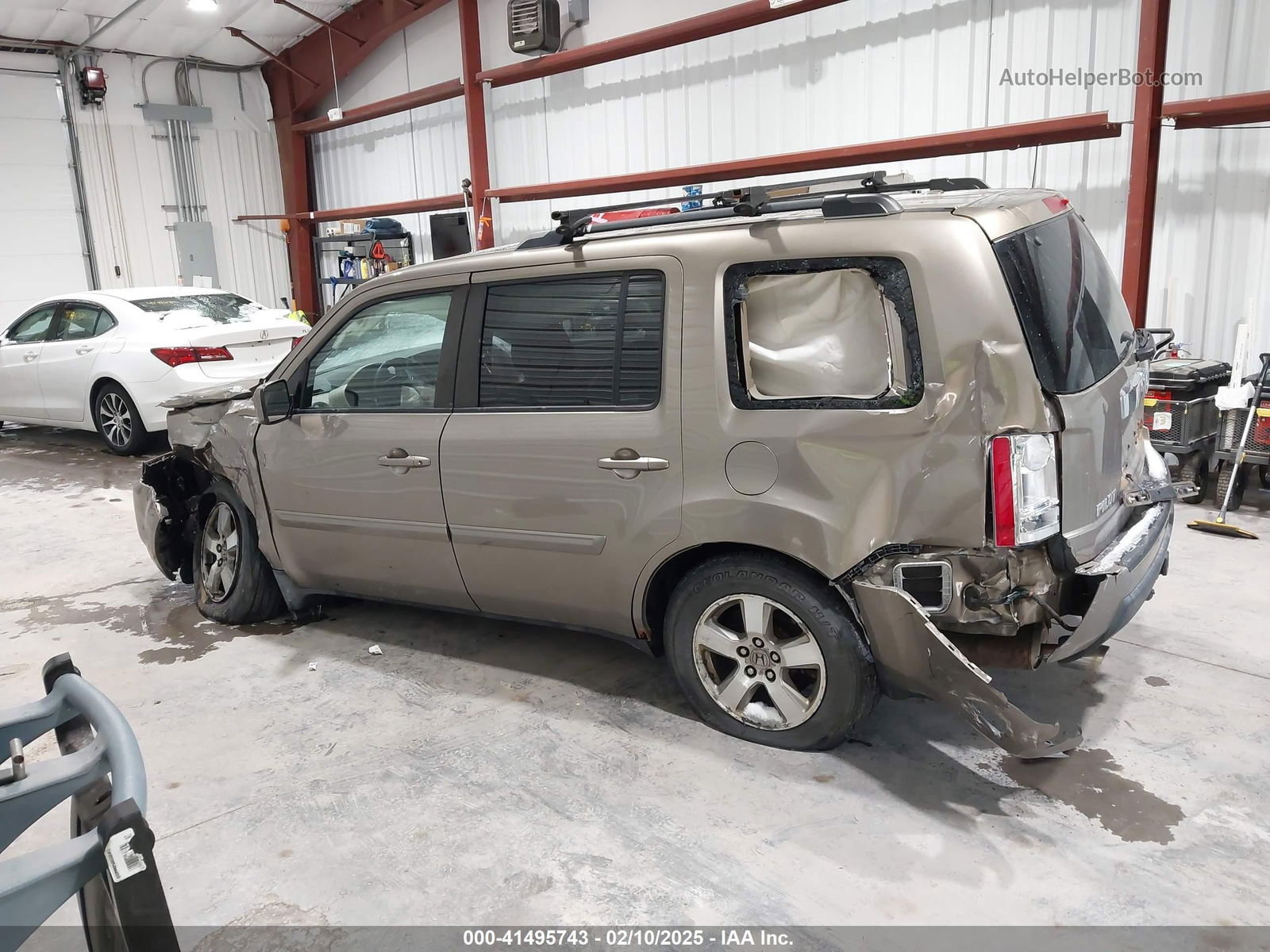 Price & History 2009 Honda Pilot Ex-l 3.5l V-6 Vvt, 250hp vin