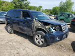 2009 Honda Pilot Exl Blue vin: 5FNYF48529B039017