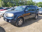 2009 Honda Pilot Exl Blue vin: 5FNYF48529B039017