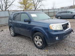 2009 Honda Pilot Ex-l Blue vin: 5FNYF48529B041639