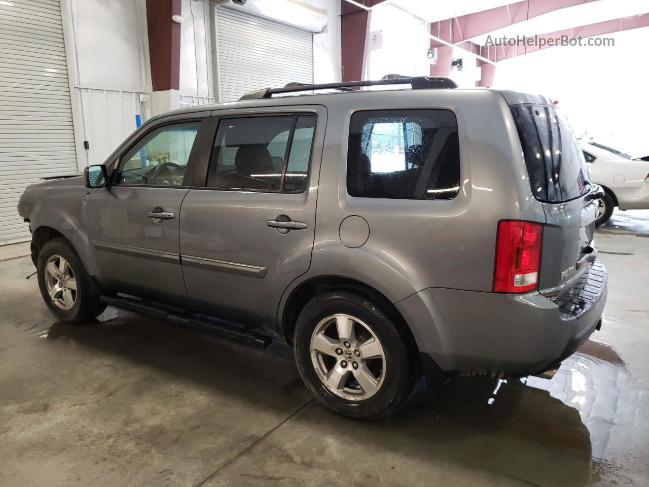 2009 Honda Pilot Exl Gray vin: 5FNYF48549B039696