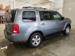 2009 Honda Pilot Exl Gray vin: 5FNYF48549B039696