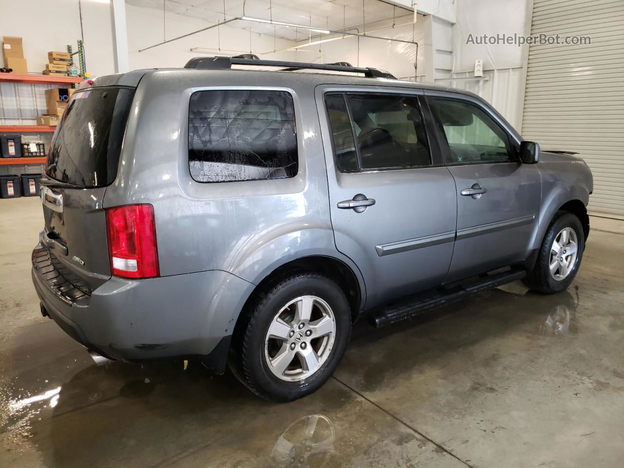 2009 Honda Pilot Exl Серый vin: 5FNYF48549B039696