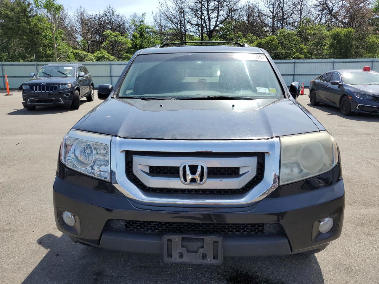 2009 Honda Pilot Exl Black vin: 5FNYF48559B017528