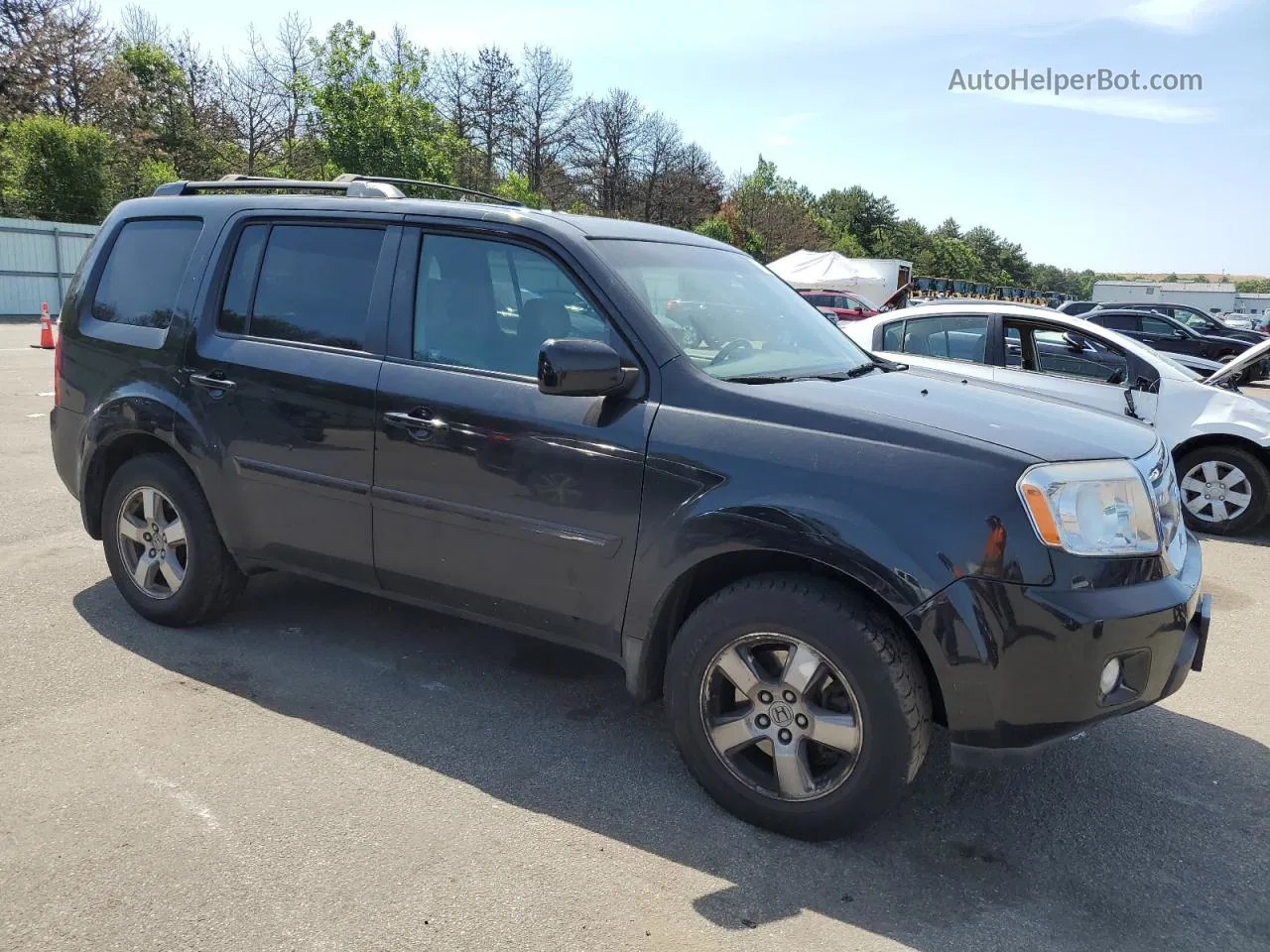 2009 Honda Pilot Exl Black vin: 5FNYF48559B017528