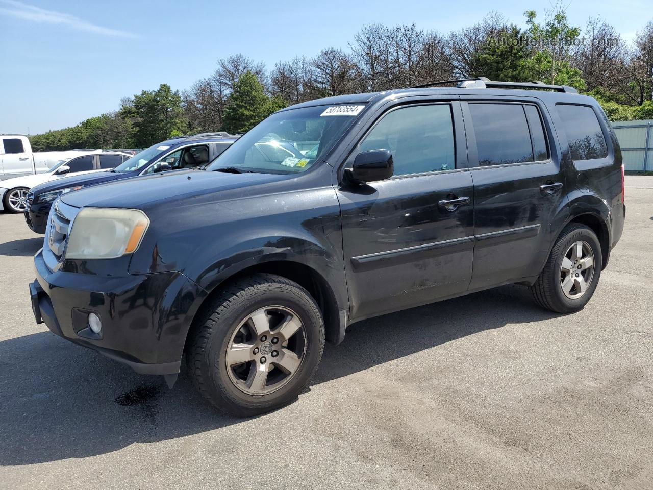 2009 Honda Pilot Exl Black vin: 5FNYF48559B017528