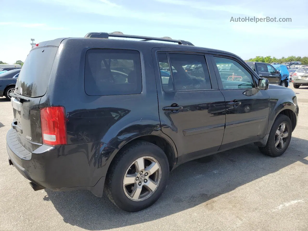 2009 Honda Pilot Exl Black vin: 5FNYF48559B017528