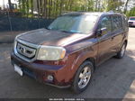 2009 Honda Pilot Ex-l Maroon vin: 5FNYF48559B037052