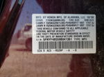 2009 Honda Pilot Exl Burgundy vin: 5FNYF48559B041361