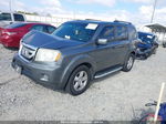 2009 Honda Pilot Ex-l Gray vin: 5FNYF48569B003332