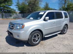 2009 Honda Pilot Ex-l Silver vin: 5FNYF48569B009342