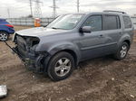 2009 Honda Pilot Exl Gray vin: 5FNYF48569B041384