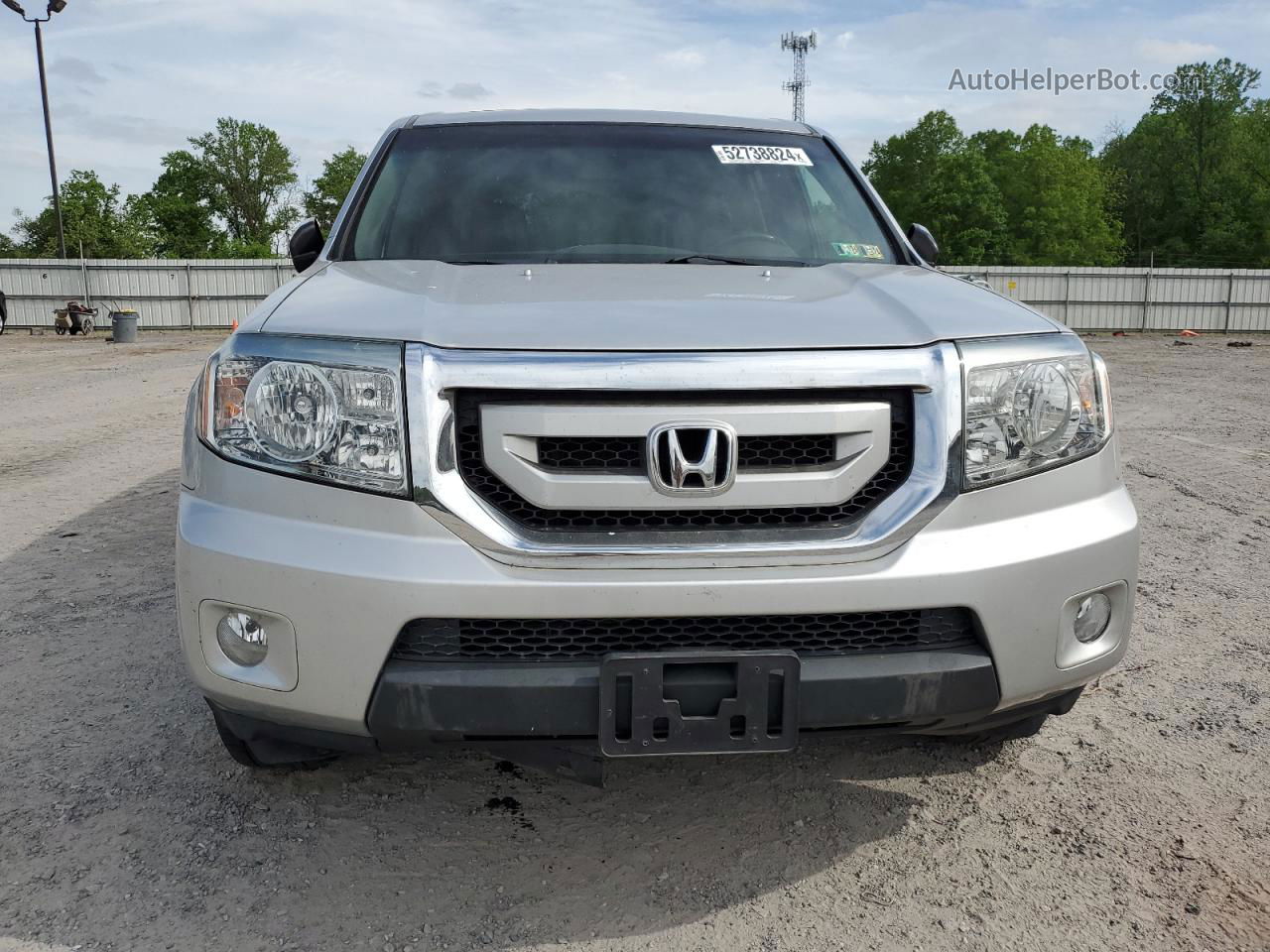 2009 Honda Pilot Exl Silver vin: 5FNYF48579B031821