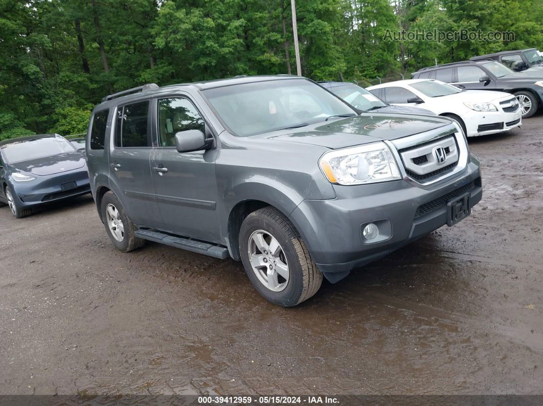 2009 Honda Pilot Ex-l Коричневый vin: 5FNYF48589B022366