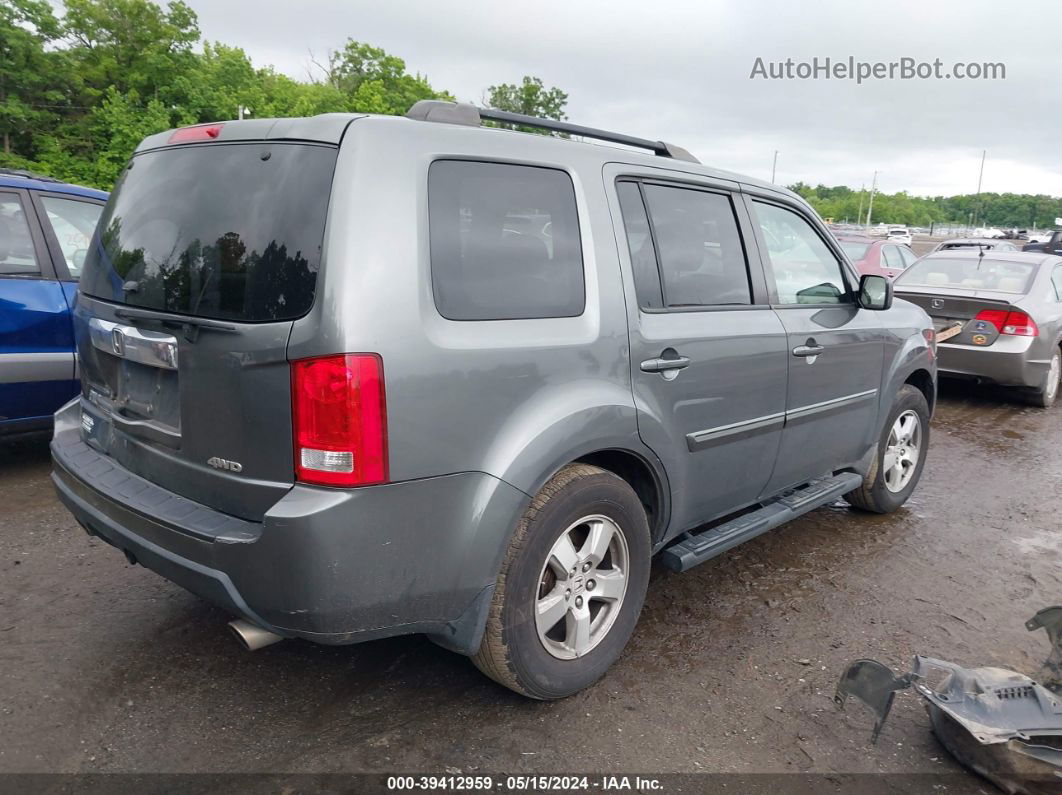 2009 Honda Pilot Ex-l Brown vin: 5FNYF48589B022366