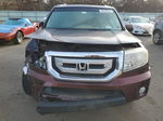 2009 Honda Pilot Exl Бордовый vin: 5FNYF48589B029334