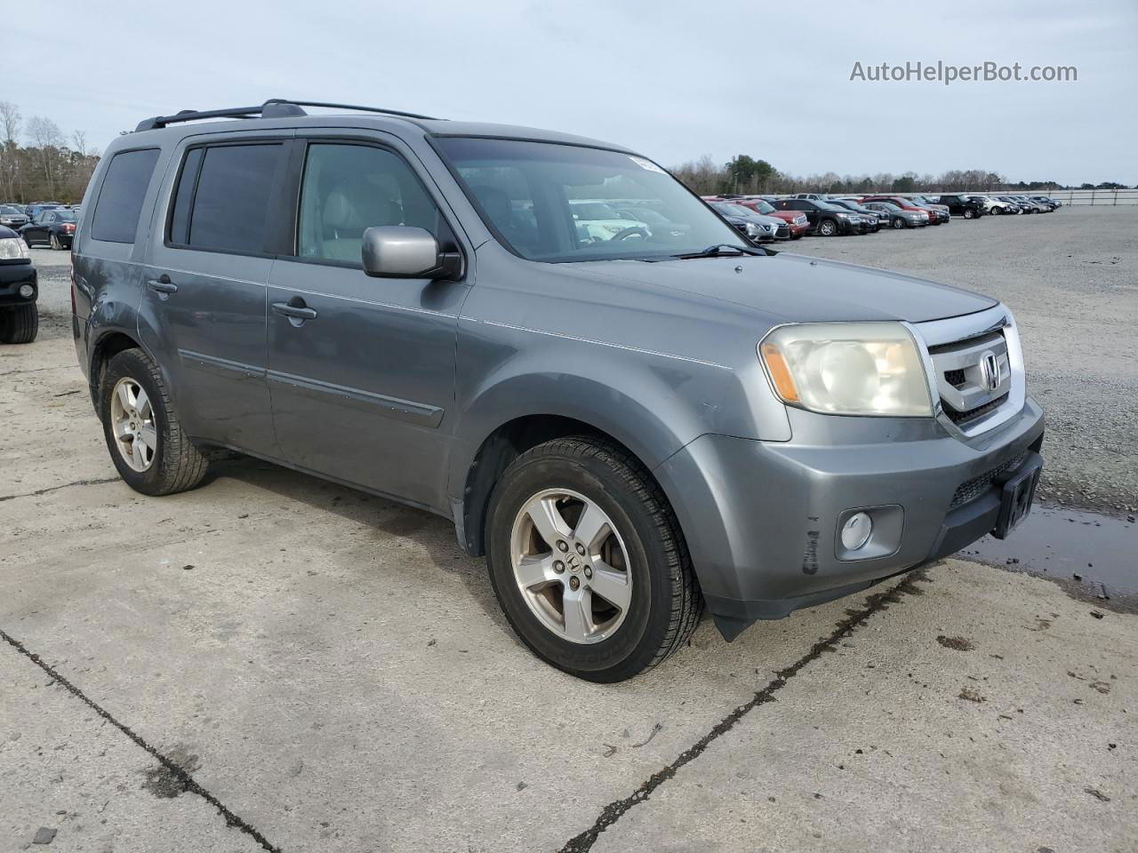 2009 Honda Pilot Exl Серый vin: 5FNYF48589B032914