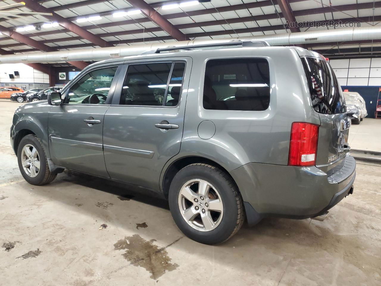 2009 Honda Pilot Exl Gray vin: 5FNYF48589B035019