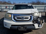 2009 Honda Pilot Exl White vin: 5FNYF48589B051771