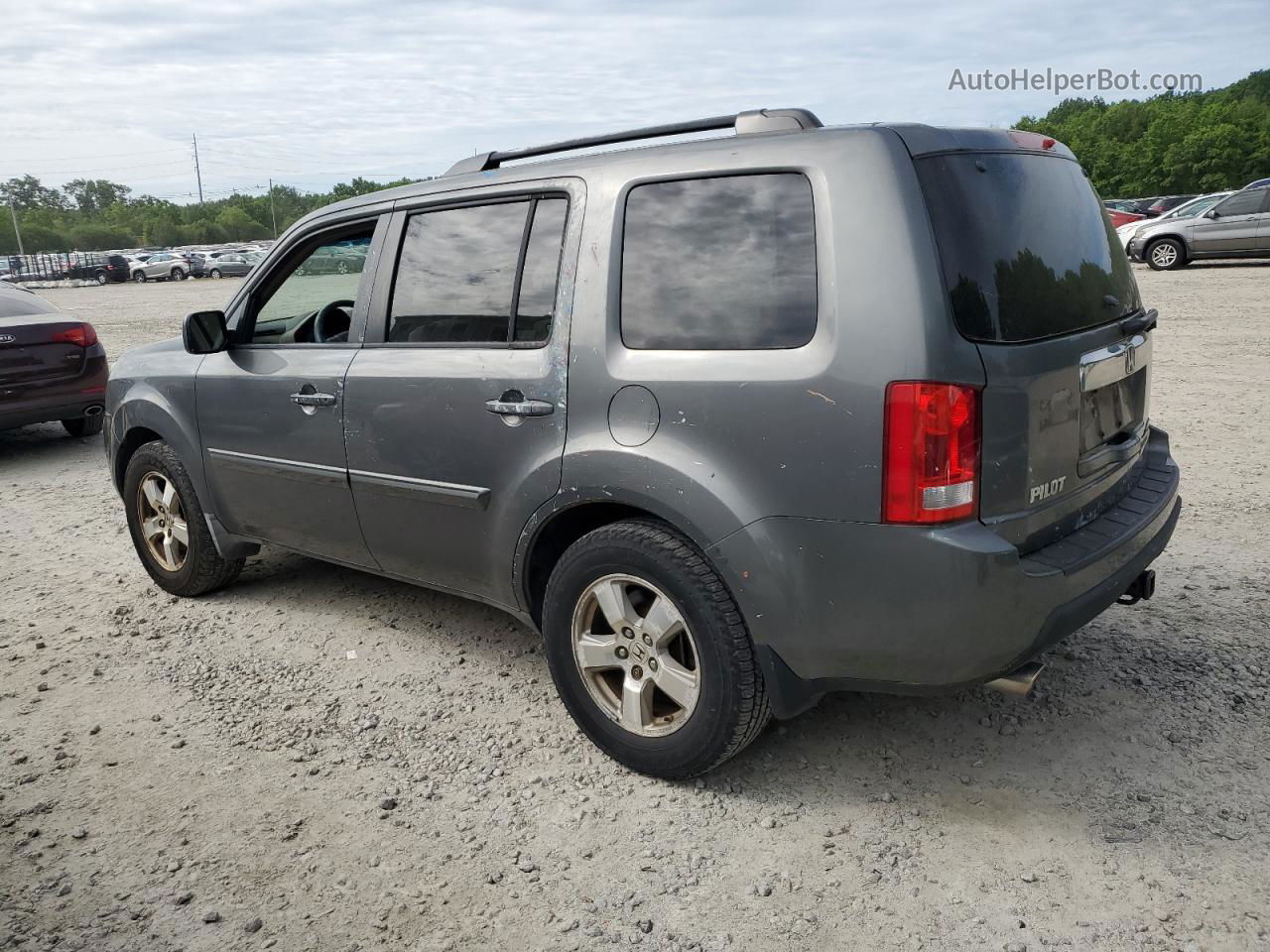 2009 Honda Pilot Exl Charcoal vin: 5FNYF48599B008377