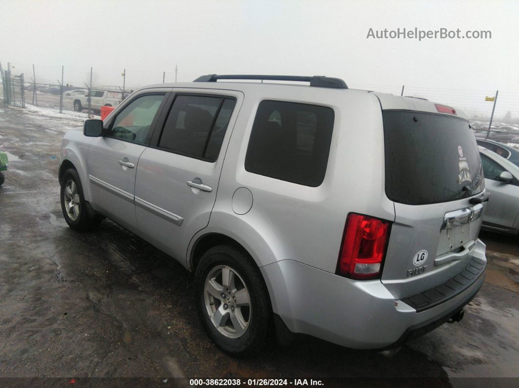 2009 Honda Pilot Ex-l Silver vin: 5FNYF48599B027172