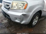 2009 Honda Pilot Ex-l Silver vin: 5FNYF48599B027172