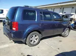 2009 Honda Pilot Exl Blue vin: 5FNYF48599B050113