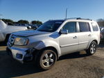 2009 Honda Pilot Exl Silver vin: 5FNYF485X9B003155