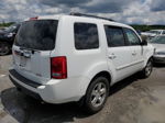 2009 Honda Pilot Exl Белый vin: 5FNYF485X9B019582