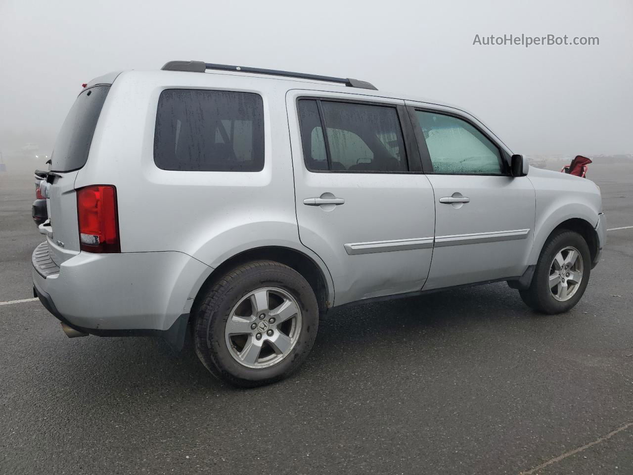 2009 Honda Pilot Exl Silver vin: 5FNYF485X9B031831