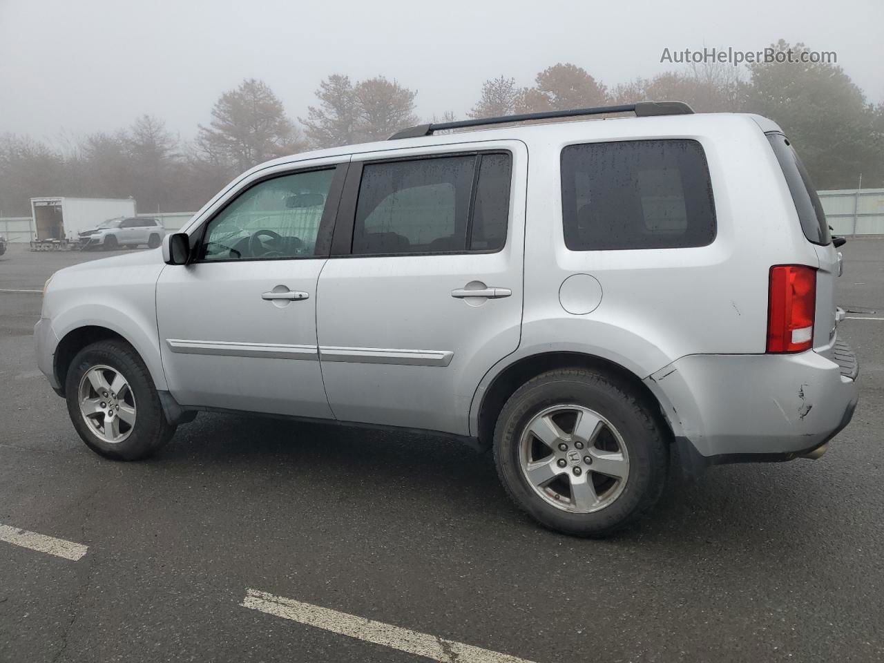 2009 Honda Pilot Exl Silver vin: 5FNYF485X9B031831