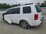 2009 Honda Pilot Exl White vin: 5FNYF485X9B041257