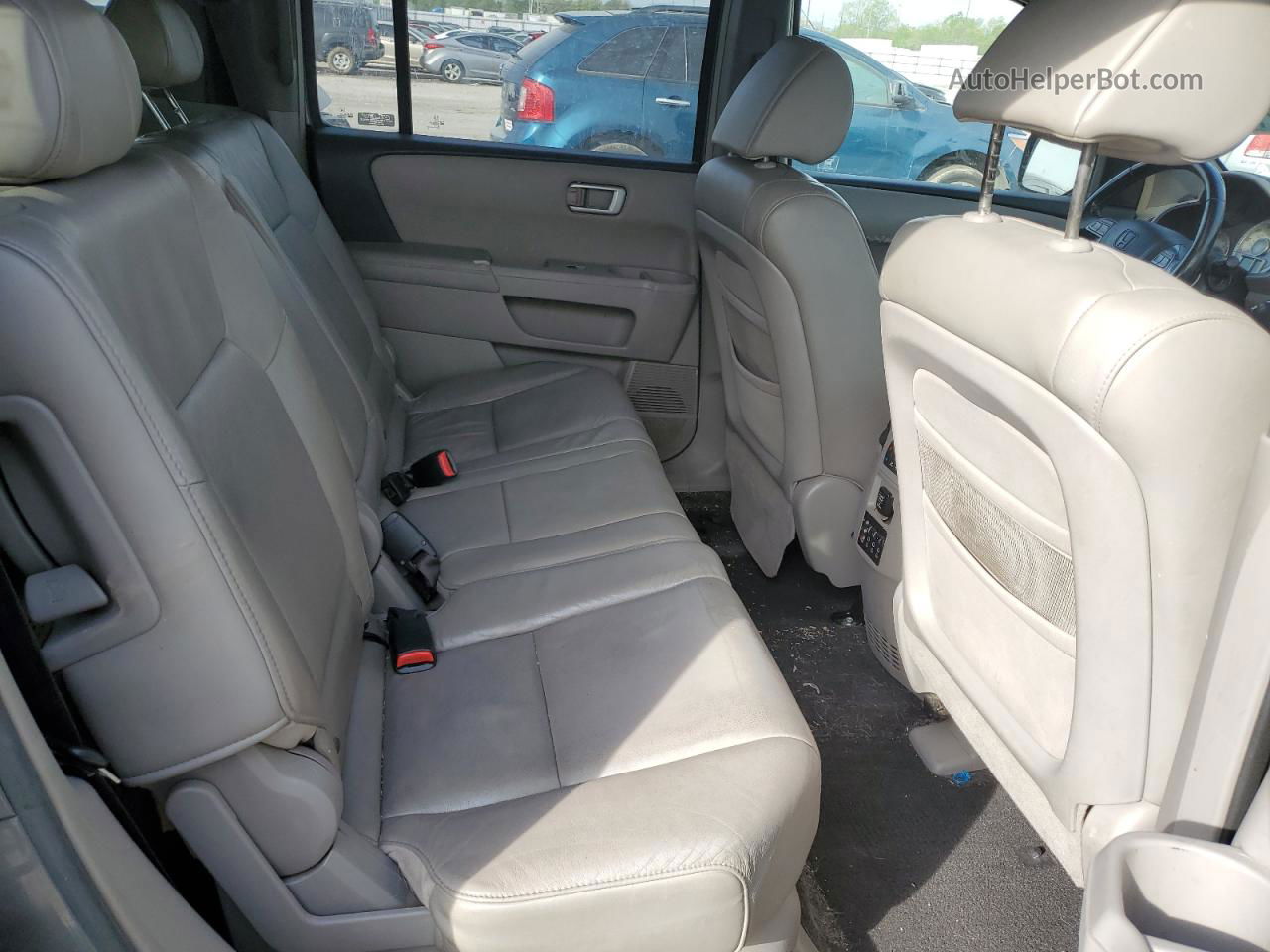 2009 Honda Pilot Exl Серый vin: 5FNYF48609B050445