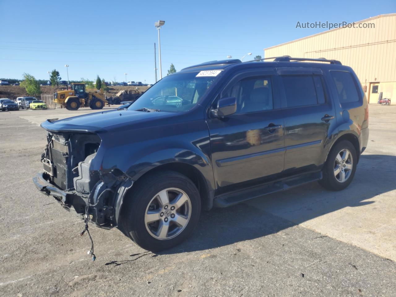 2009 Honda Pilot Exl Black vin: 5FNYF48619B029944