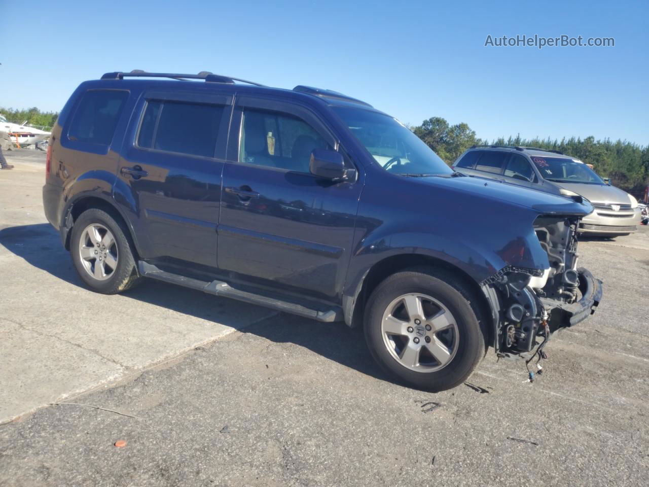 2009 Honda Pilot Exl Black vin: 5FNYF48619B029944