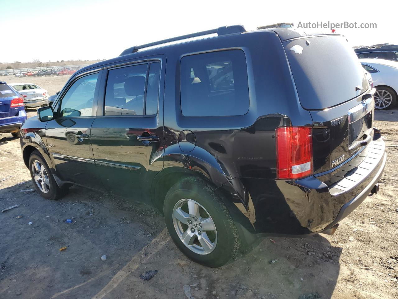 2009 Honda Pilot Exl Черный vin: 5FNYF48639B026883