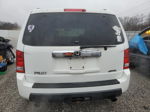 2009 Honda Pilot Exl White vin: 5FNYF48649B022910