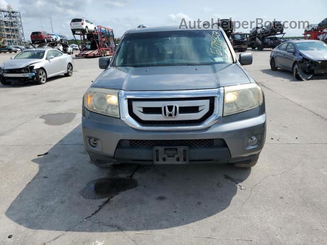 2009 Honda Pilot Exl Silver vin: 5FNYF48659B030546