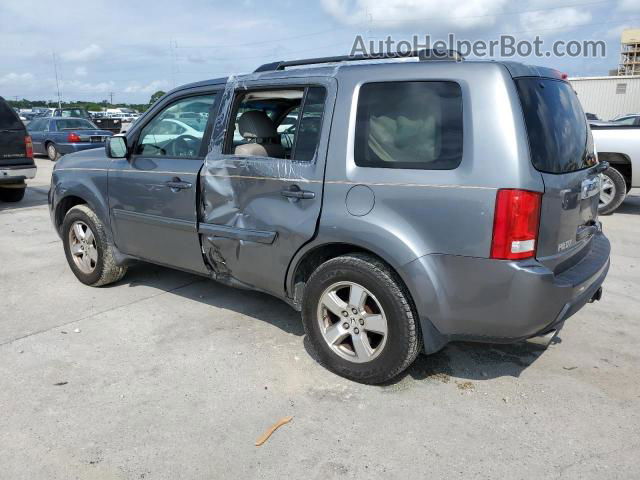 2009 Honda Pilot Exl Silver vin: 5FNYF48659B030546