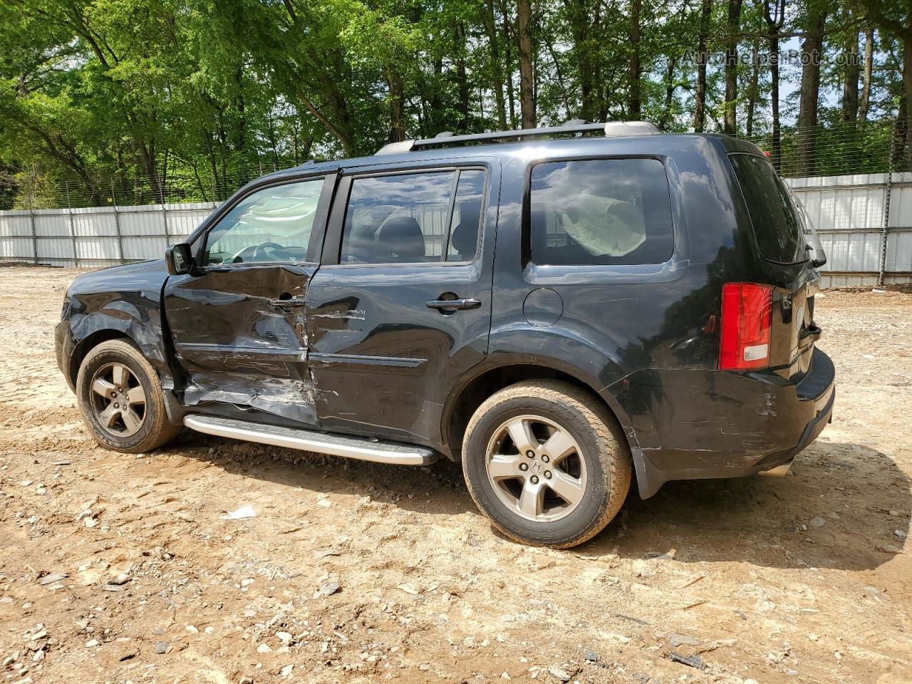 2009 Honda Pilot Exl Черный vin: 5FNYF48659B038243