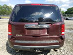 2009 Honda Pilot Exl Burgundy vin: 5FNYF48659B046715