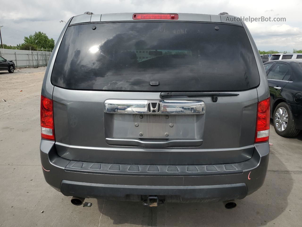 2009 Honda Pilot Exl Gray vin: 5FNYF48679B042522