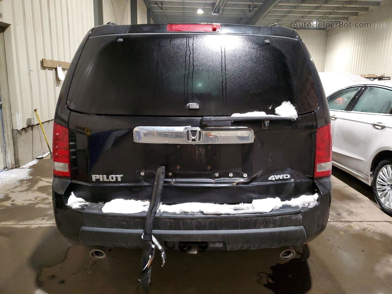 2009 Honda Pilot Exl Черный vin: 5FNYF48689B012073