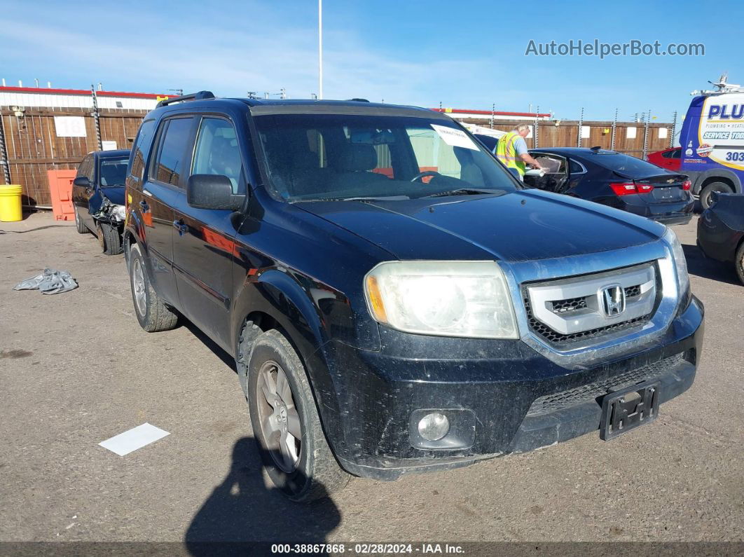 2009 Honda Pilot Ex-l Black vin: 5FNYF48689B012297